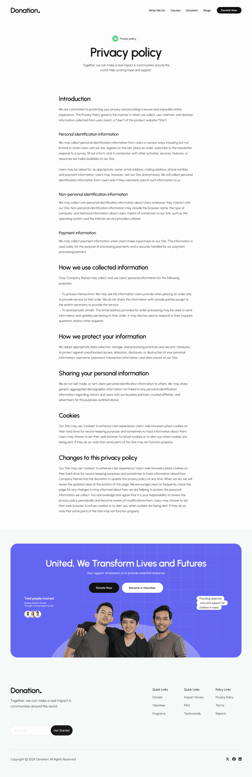 Privacy Policy