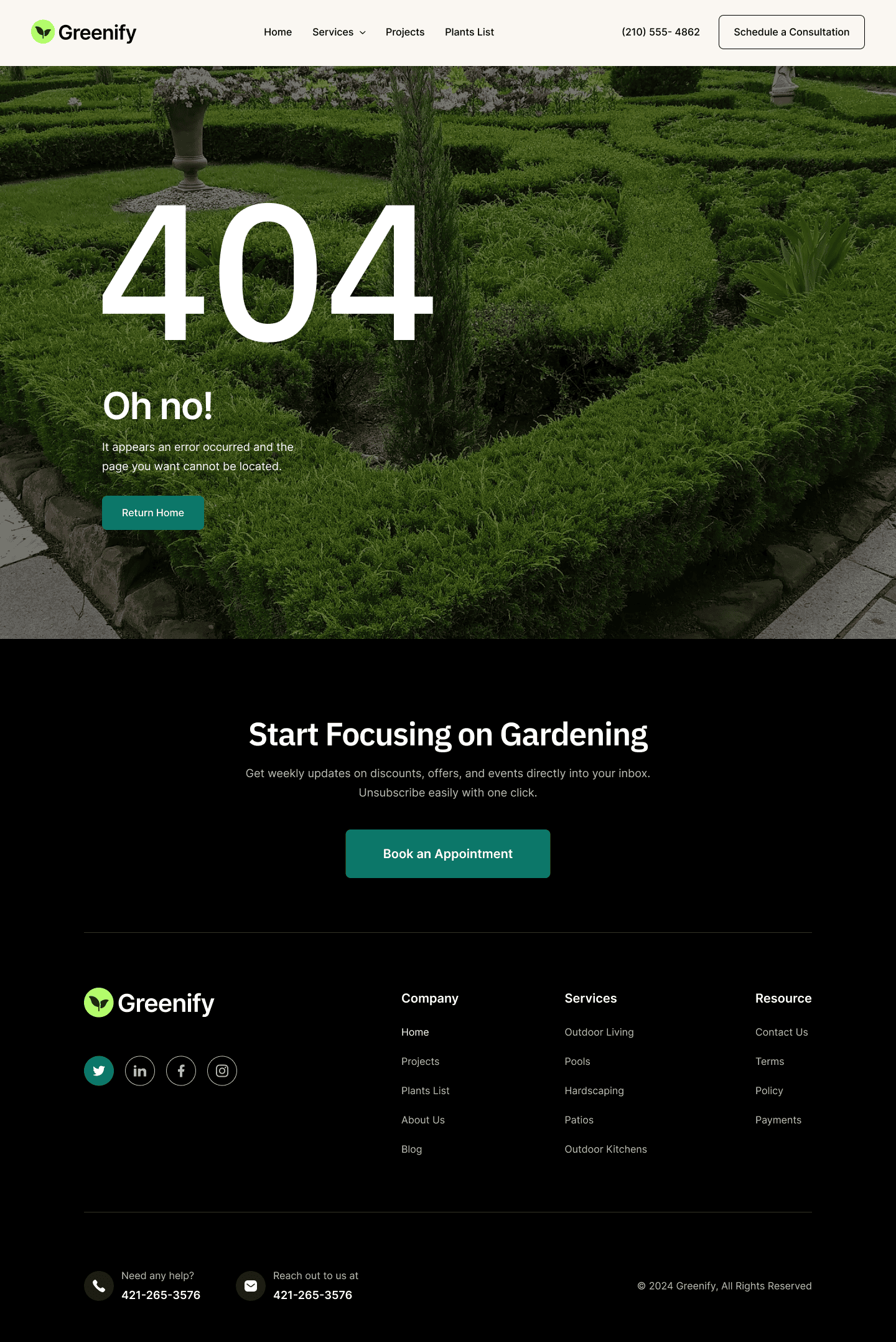 Greenify Error Template