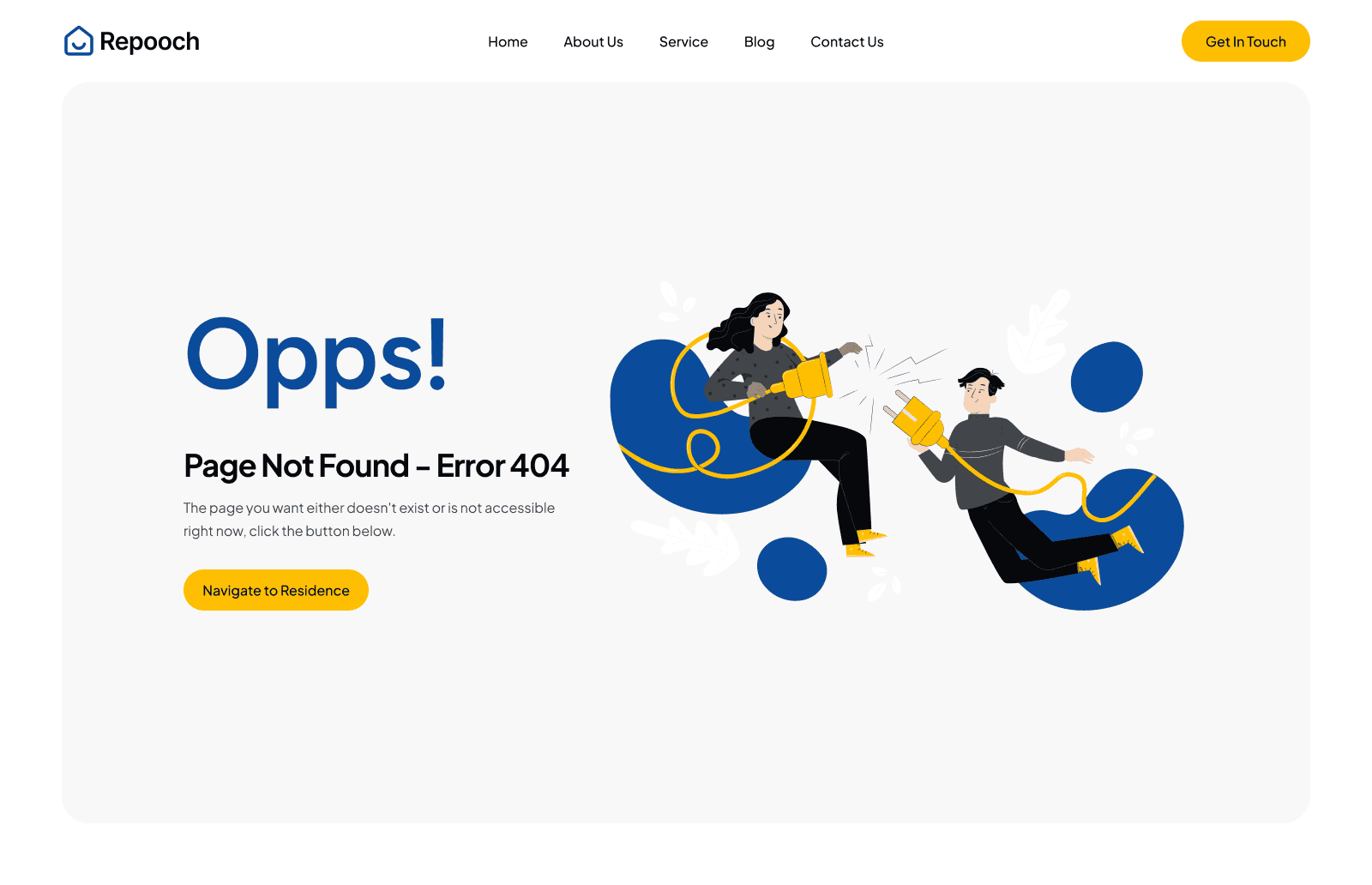 Repooch Error Template