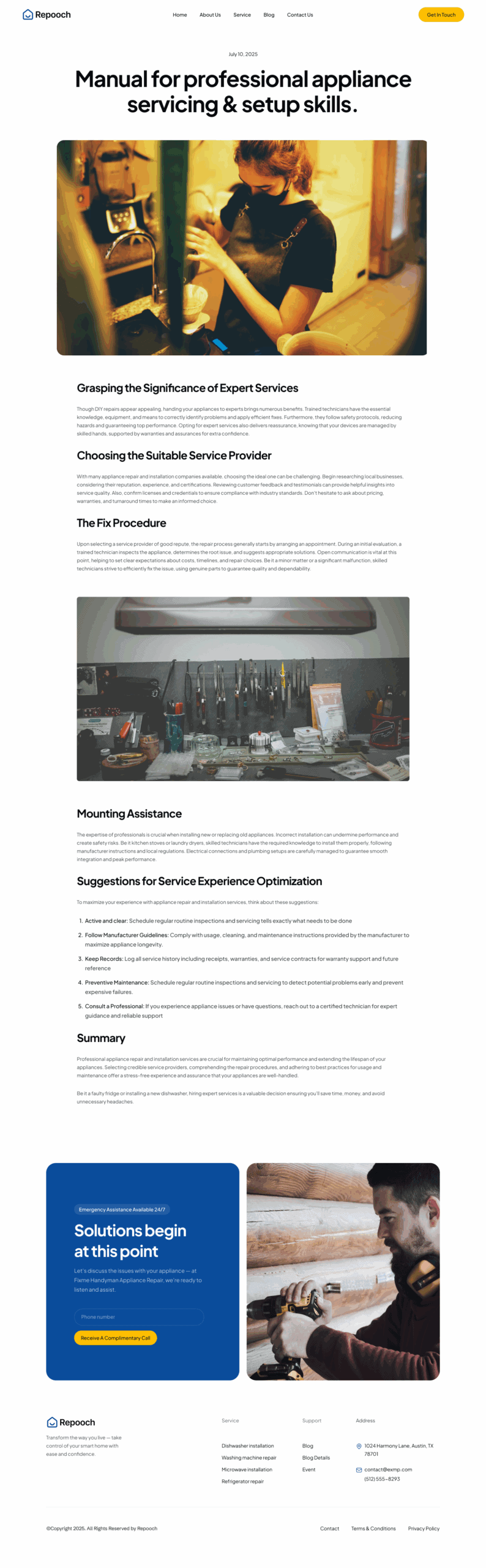 Repooch Single Post Template