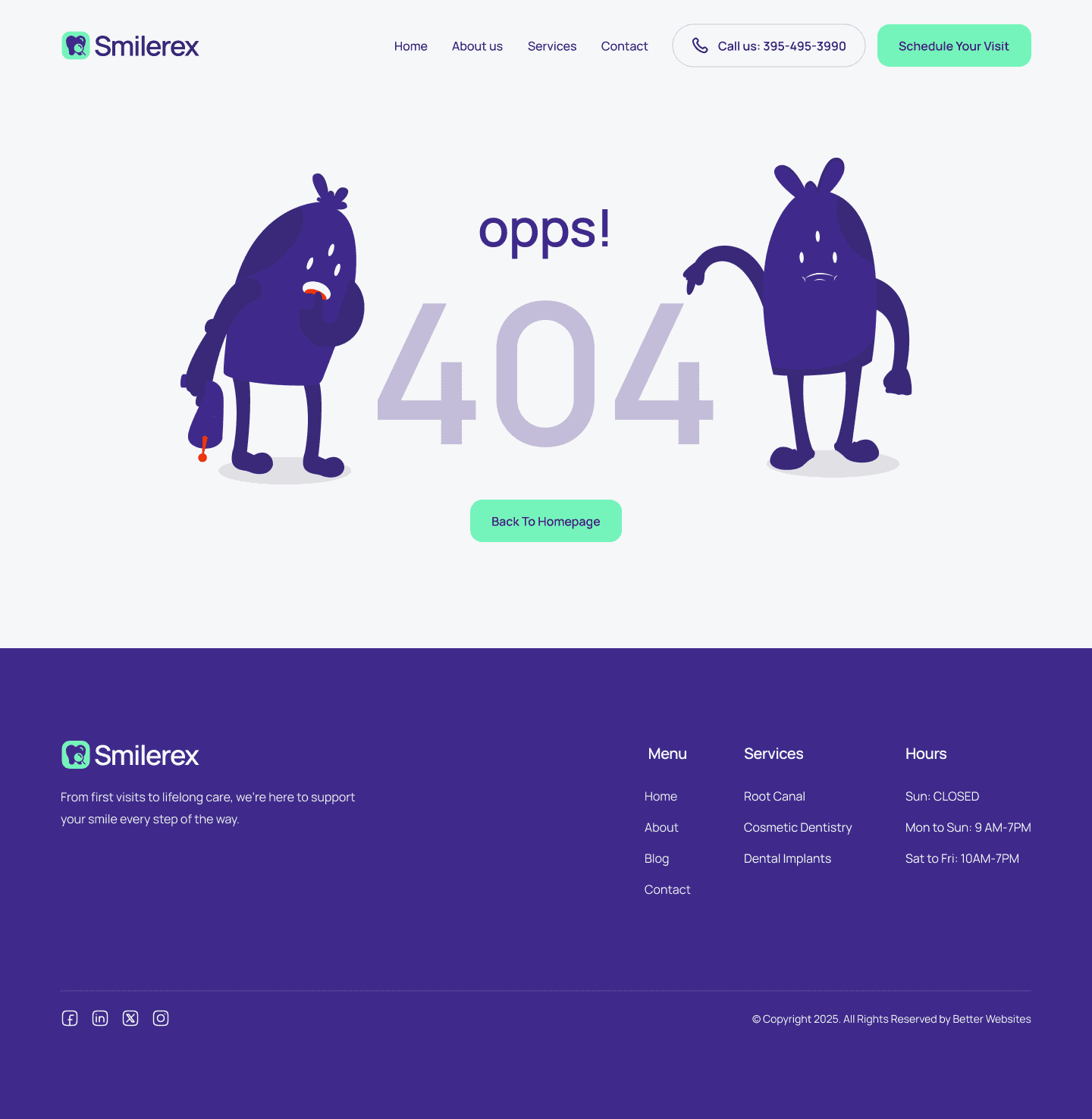 Smilerex Error Template