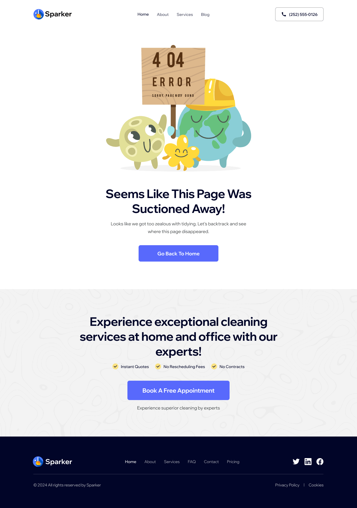 Sparker Error Template