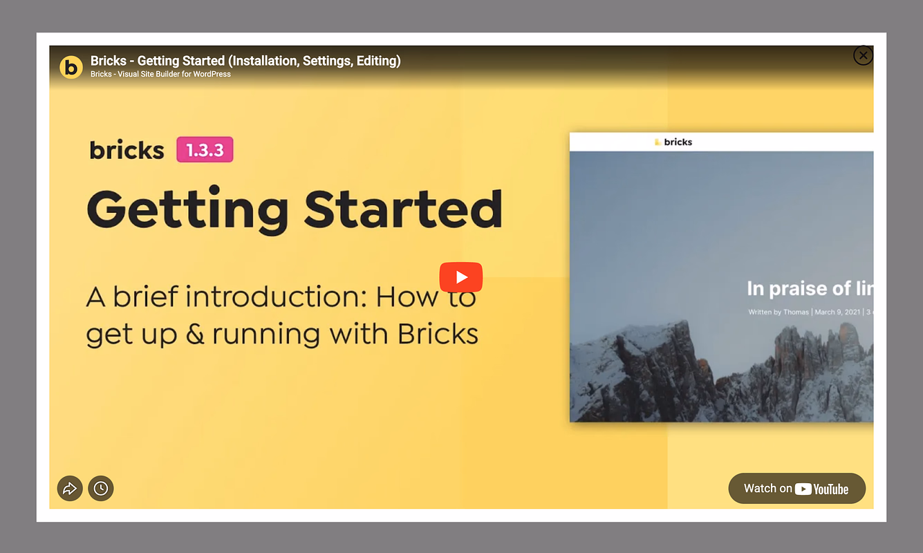 WedPlan Video Popup Template