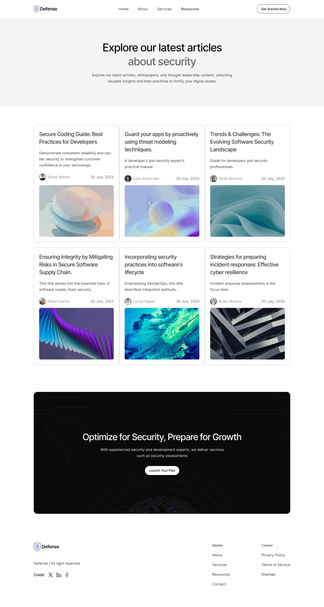 Defense Archive Template