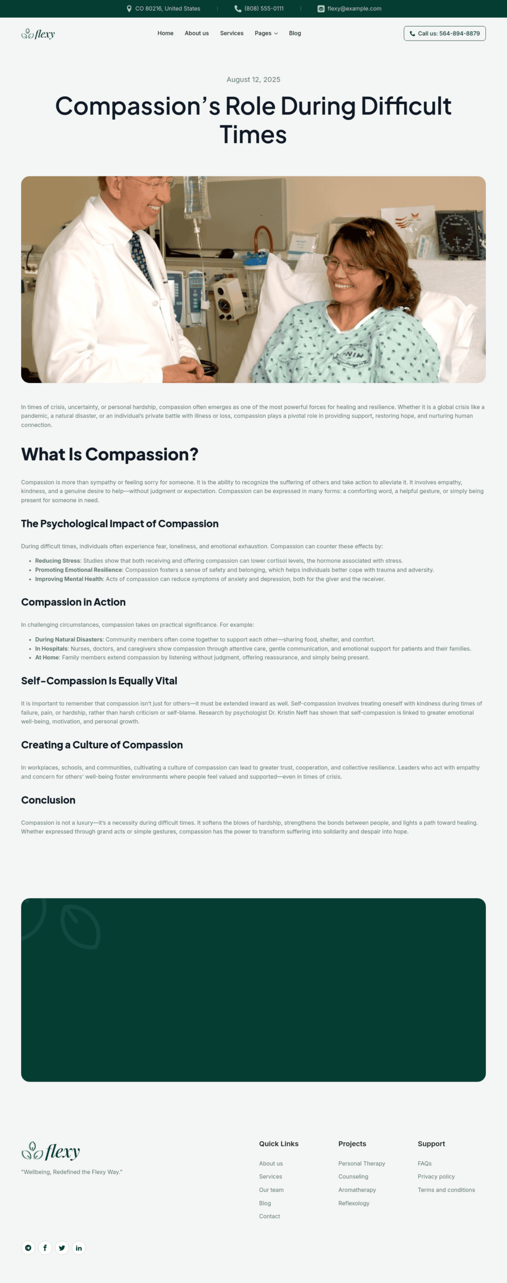 Flexy Single Post Template