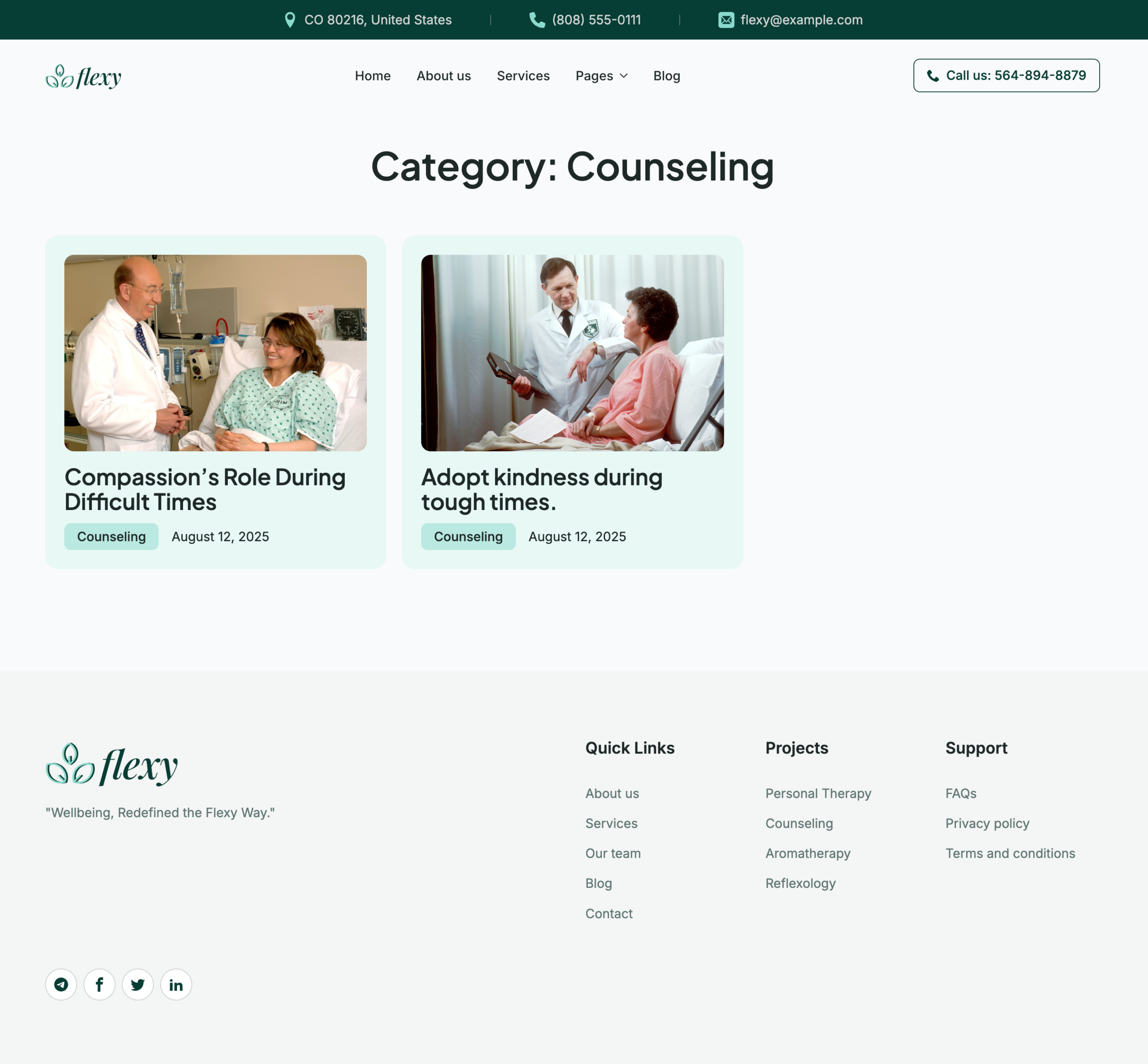 Flexy Archive Template