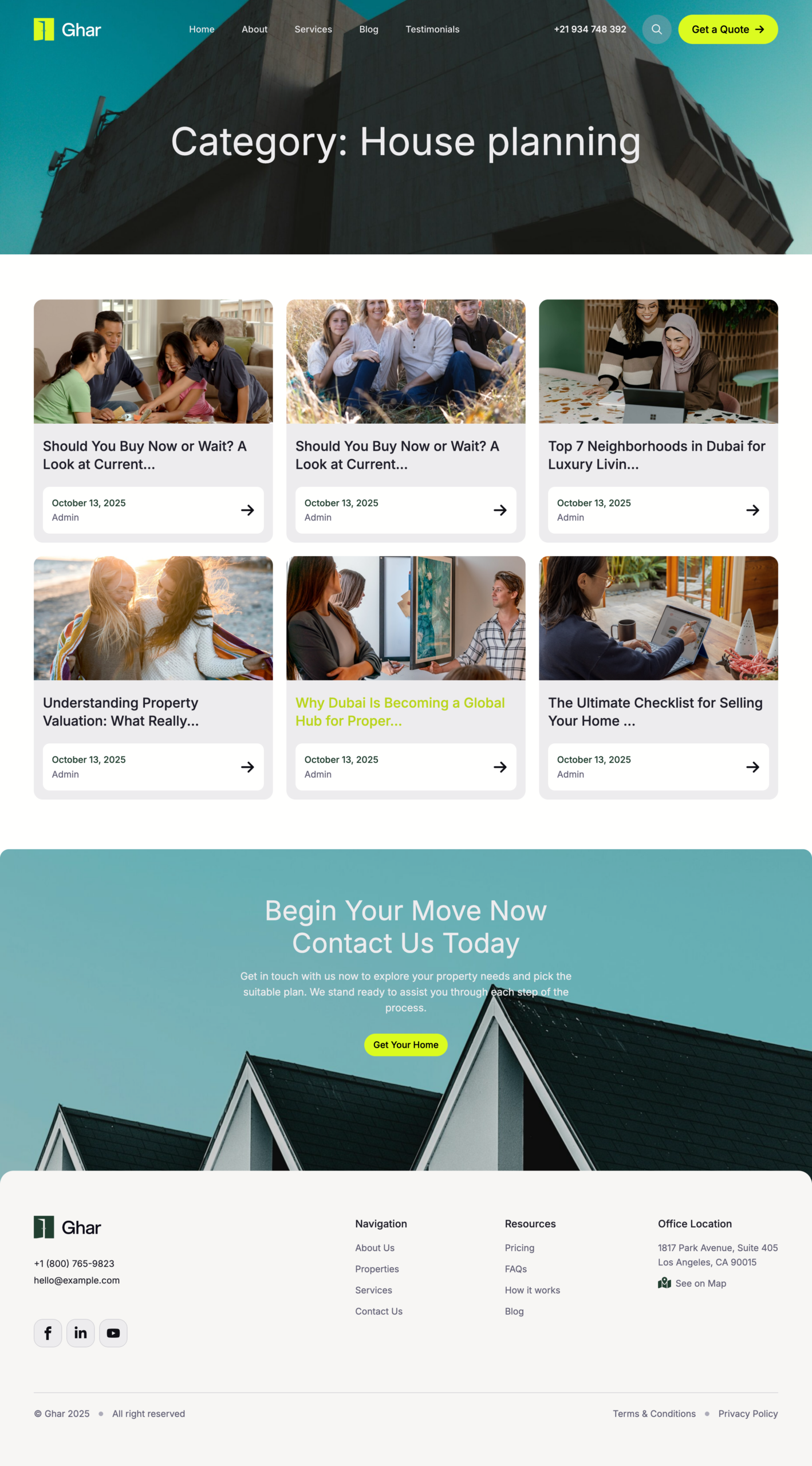 Ghar Archive Template
