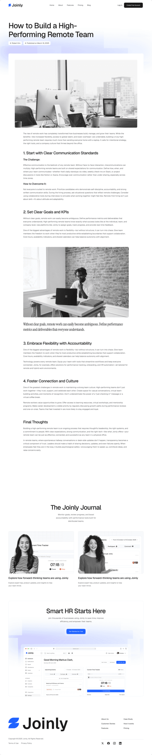 Joinly Single Post Template