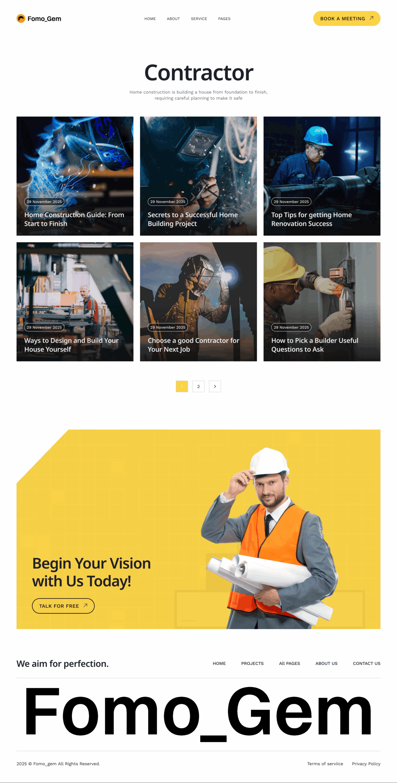 FomoGem Archive Template