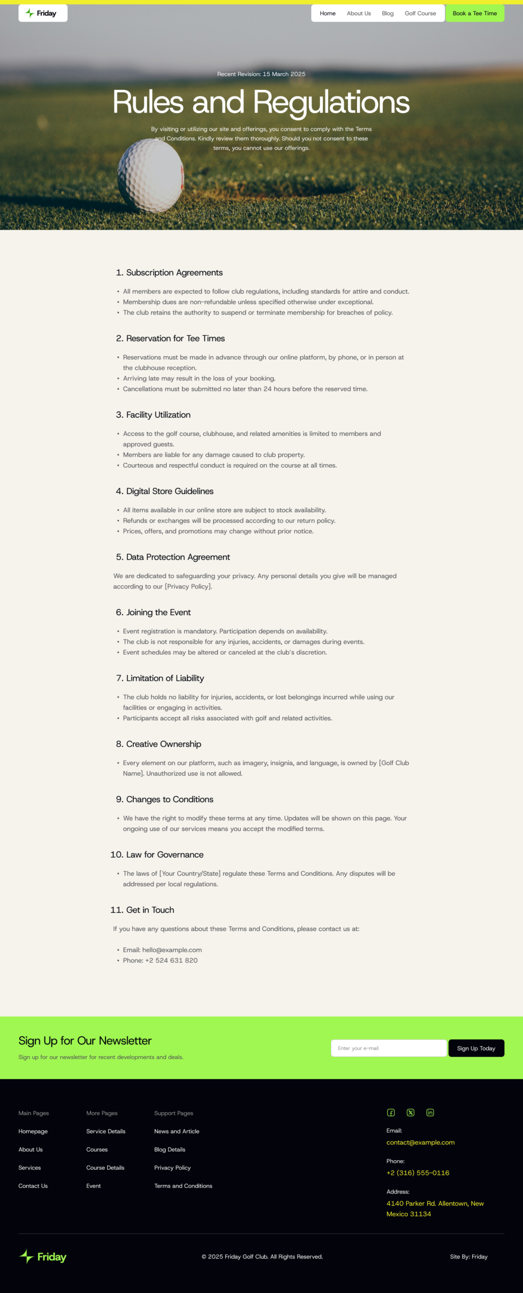 Terms & Conditions