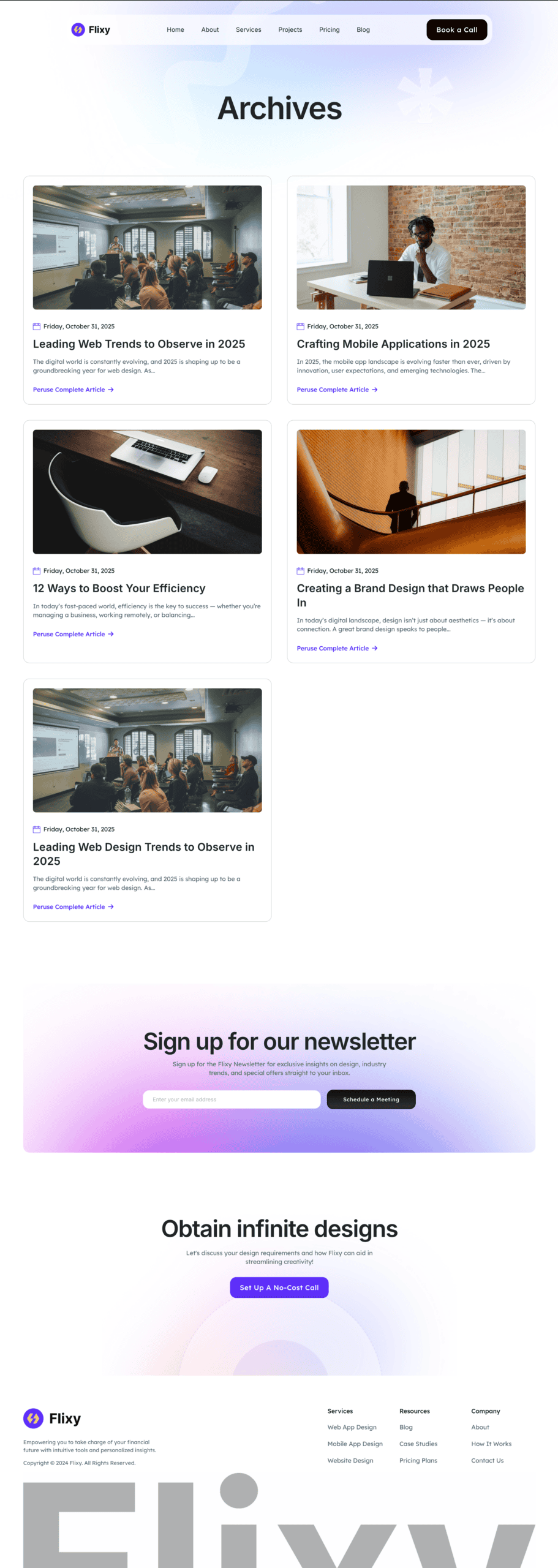 Flixy Archive Template