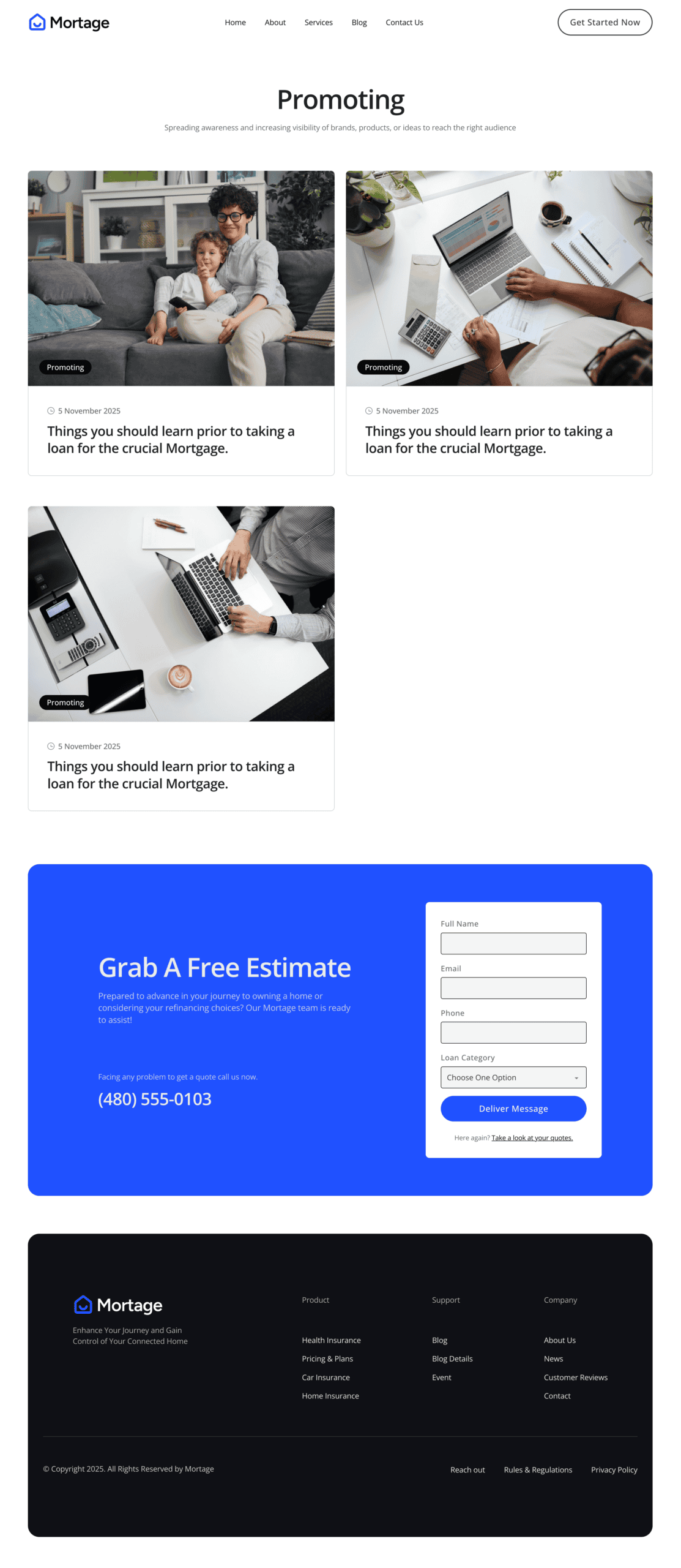 Mortage Archive Template